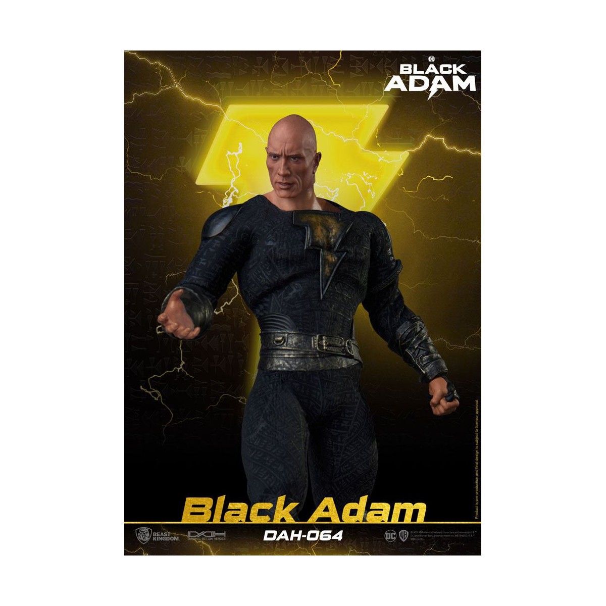 Beast Kingdom - Black Adam - Actionfigur 1/9 Dynamic Action Heroes