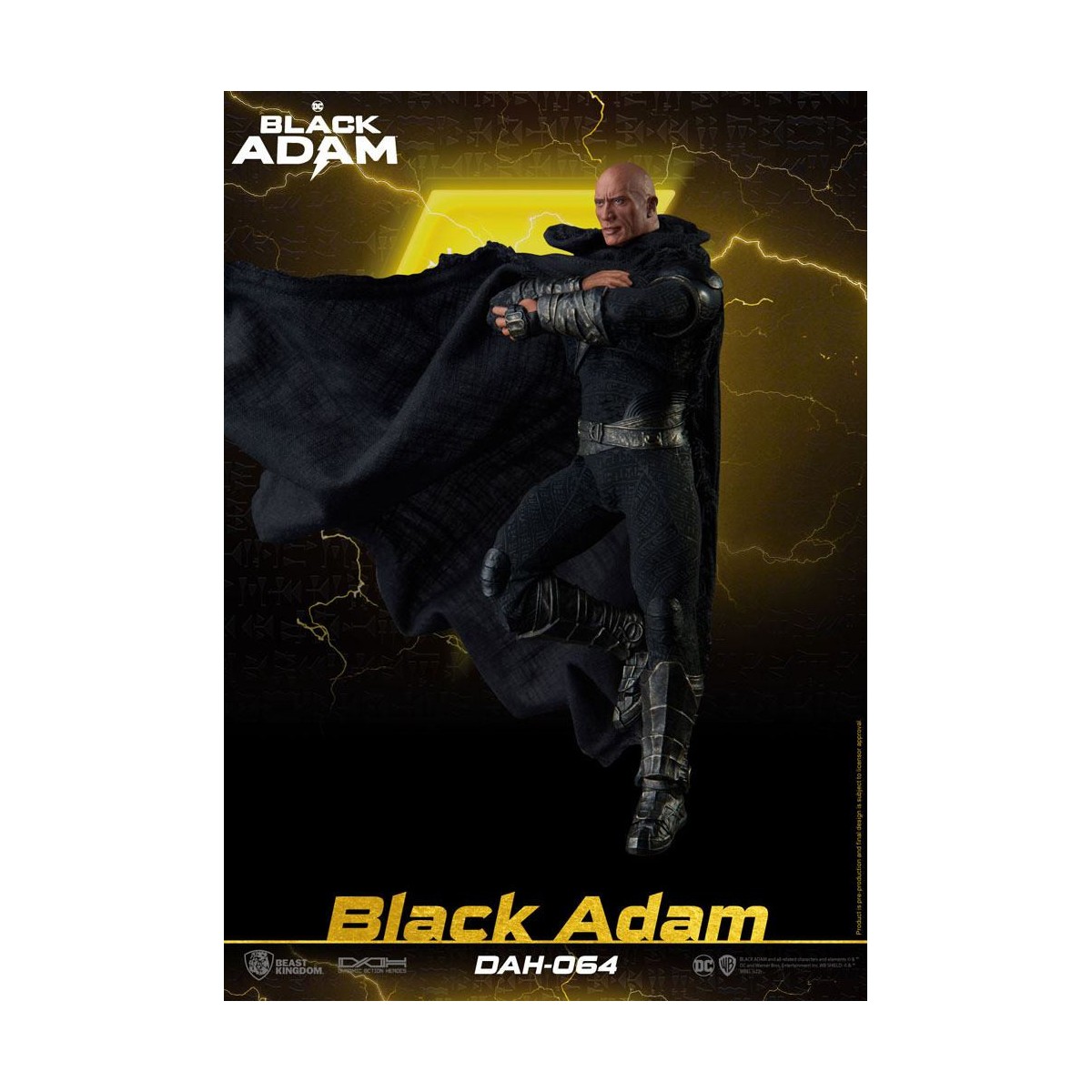 Beast Kingdom - Black Adam - Actionfigur 1/9 Dynamic Action Heroes