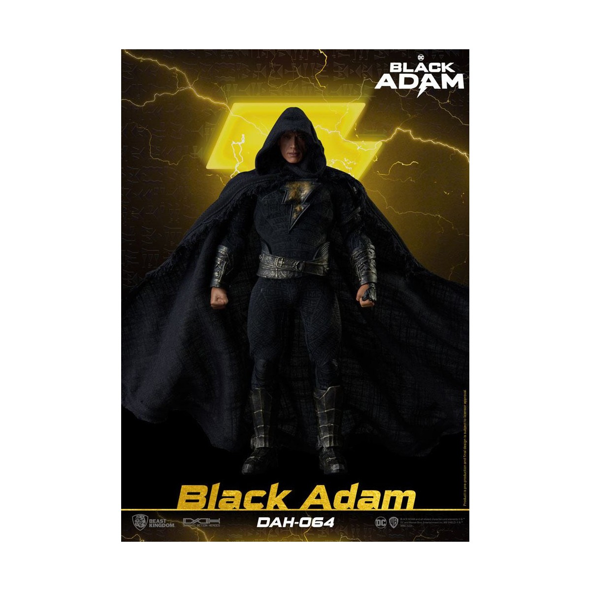 Beast Kingdom - Black Adam - Actionfigur 1/9 Dynamic Action Heroes