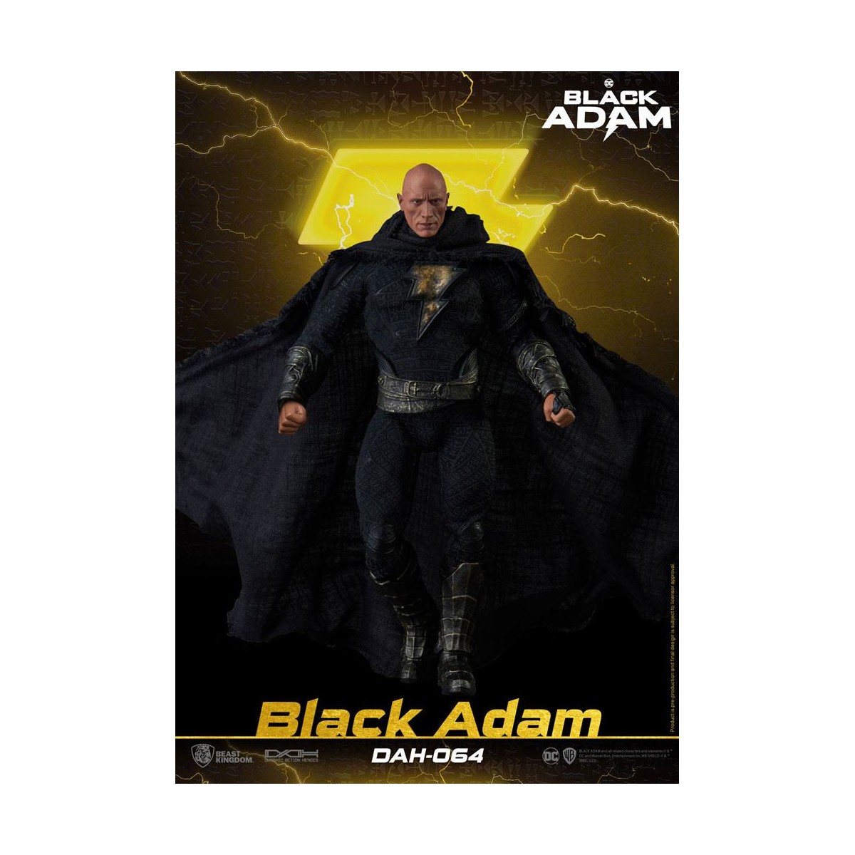 Beast Kingdom - Black Adam - Actionfigur 1/9 Dynamic Action Heroes