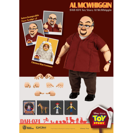 Beast Kingdom - Toy Story 2 Al Mcwhiggn - Dynamic Action Heroes Actionfigur 1/9