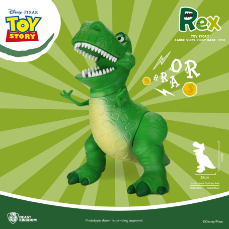 Beast Kingdom Riesenspardose Toy Story - Rex