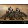 Hot Toys Star Wars - Pack 2 figurines 1/6 Sandtrooper Sergeant & Dewback - Episode IV
